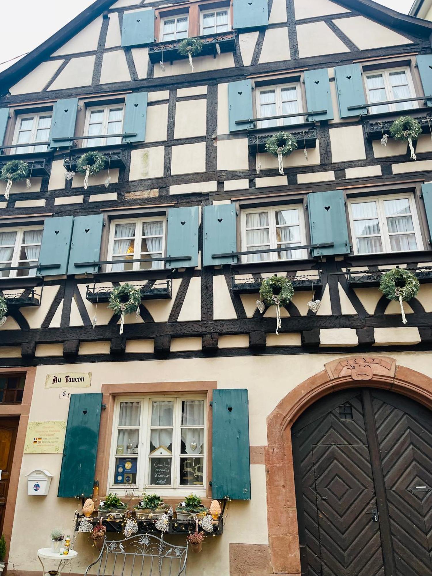 Historisches Gästehaus Au Faucon Wissembourg Exterior foto